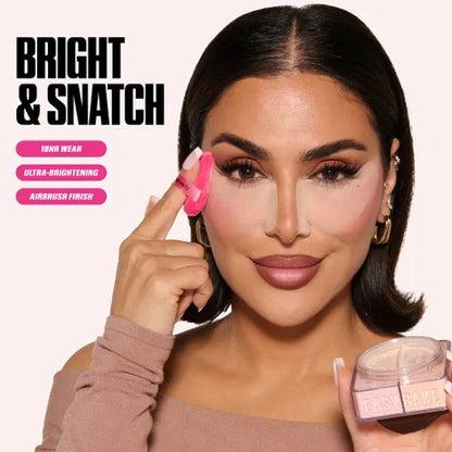 HUDA BEAUTY Easy Bake Loose Powder Duo – Cherry Peach
